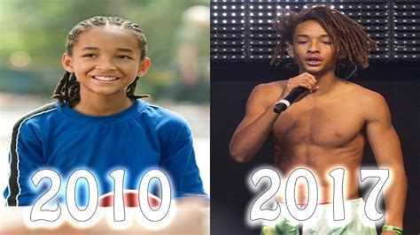 jaden smith before and now.